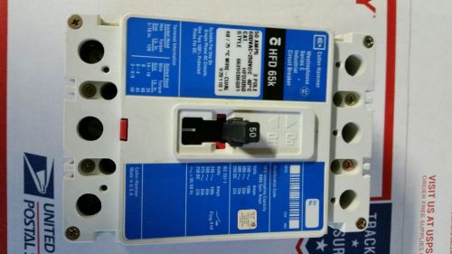 CUTLER-HAMMER HFD3050 CIRCUIT  BREAKER 3 POLE 70 65K