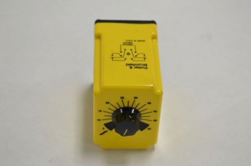 POTTER BRUMFIELD CGB-38-70050M 5-50MIN TIME DELAY RELAY 120V-AC 10A B203945