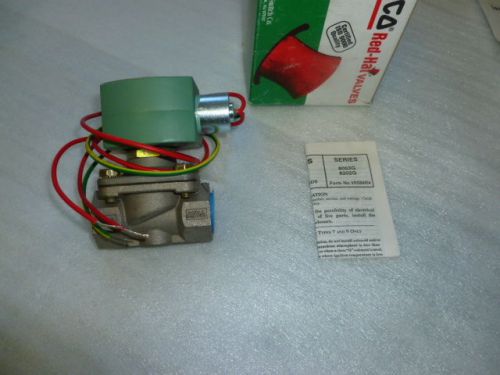 Asco 3/4&#034; 8210g088 8210g88 s.s. air/water/lt oil solenoid valve, 120v c101 for sale