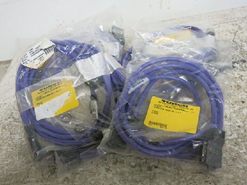 9 TURCK FSSDWE 2D9S FKSDWE 455-1-0.3-1 SERVO/ ENCODER CABLES, NEW