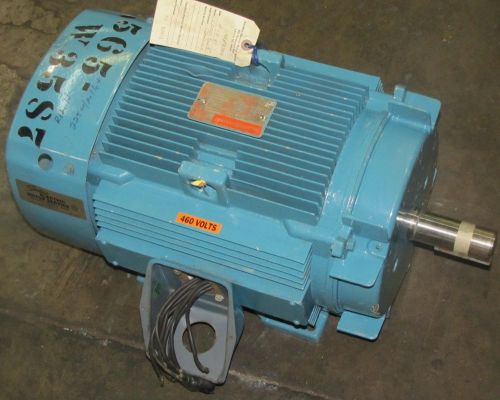 Ge 5ks254bl205a 15hp 15 hp 1770 rpm 230/460v 3ph 1 5/8&#034; shaft motor rebuilt for sale