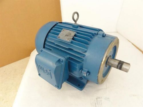 147566 New-No Box, WEG 01018ET3E215TC-W22 AC Motor 10Hp 230/460V 1760RPM 3PH