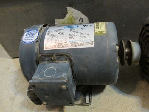 Leeson 1/2 HP Motor 3 Phase 208-230/460