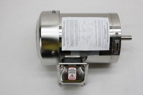Sterling electric sb0014pca 1hp stainless steel c-face footless motor washdown for sale