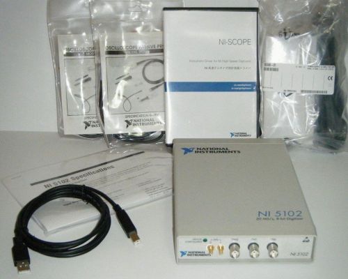 *Tested* National Instruments NI DAQPad USB-5102 Dual Channel Oscilloscope Scope