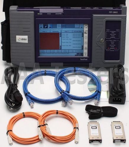 Acterna JDSU TTC FST-2000 TestPad Scripting Fiberscope FST-2802 1G FST 2000 2802