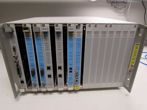 Spirent Adtech AX/4000 Chassis with 401428 Controller card, + 6 modules