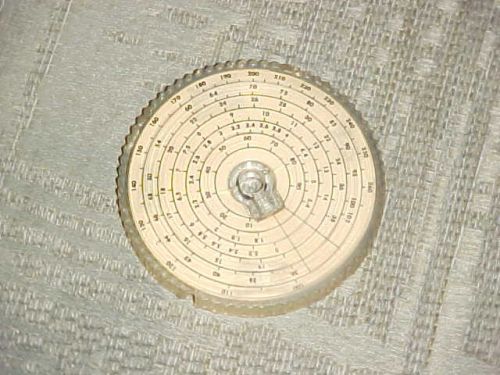 HEATHKIT GRID DIP METER GD-1 FREQUENCY INDICATOR KNOB