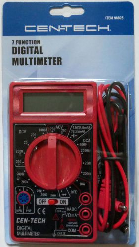 NEW DIGITAL AC DC VOLTMETER AMPMETER OHMMETER MULTIMETER TESTMETER