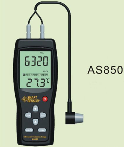 AS850 Steel Aluminium Plate Handheld Ultrasonic Thickness Gauges AS-850