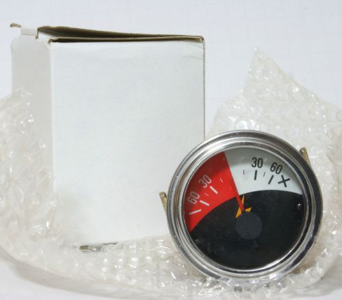 Mv ammeter -60.0/+60.0 amperes, dc single indicator for marine vehicles for sale