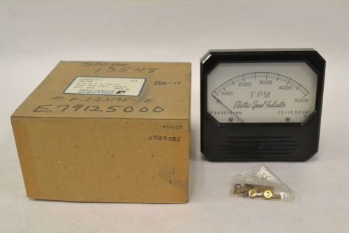 NEW RELIANCE 400060-J 0-5000FPM ELECTRO SPEED INDICATOR TACHOMETER B327740