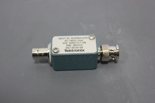 TEKTRONIX INPUT RC NORMALIZER BNC ADAPTER 067-0539-00  (S16-3-20A)