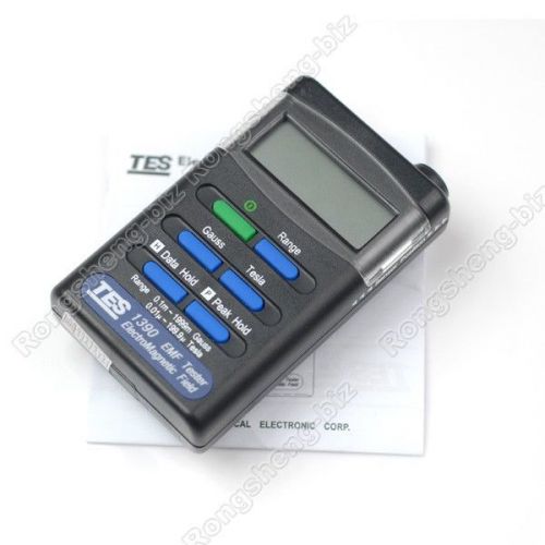 Tes1390 emf tester gauss electromagnetic field meter for sale