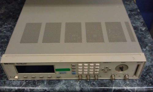 HP / Agilent 8110A Pulse Generator 150MHz For Parts or Repair