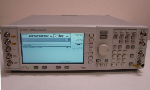 Agilent E4438C 250KHz-6GHz Signal Generator Option  002/005/506/UN7/UNB/UNJ