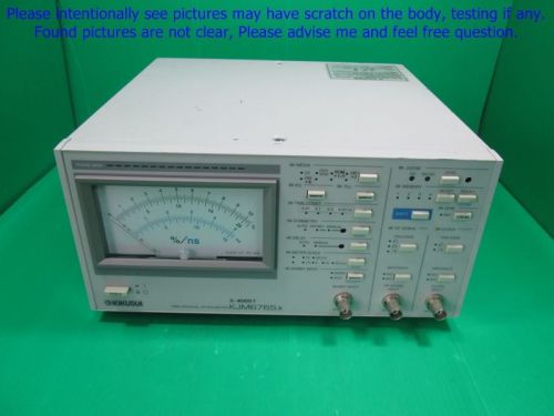 KIKUSUI KJM6765, Time Interval Jitter Meter without accessories, sn: 3014.