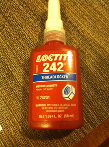 Loctite 242 medium strength thread locker. 1.69 fl. oz. bottle. for sale