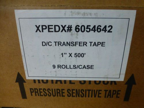 9 rolls Decker 459xl red line ATG Adhesive transfer Tape 1&#034; x 500&#039; 6054642 4500&#039;