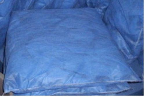 Absorbant Sorbent ~ boat ~ tools equipment 1 pillow&#039;s oil fuel Spill 12X14 blue