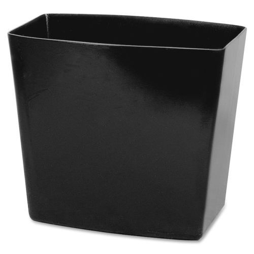 Officemate 22262 waste container 20 qt. capacity 13-5/8inx8-1/2inx12-3/4in black for sale