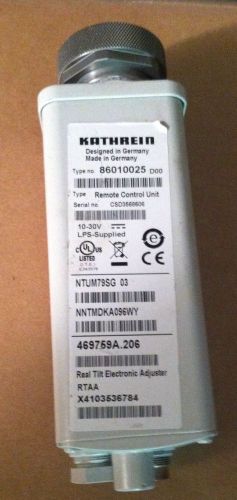 Kathrein Remote Control Unit RCU-1 860-10025 New