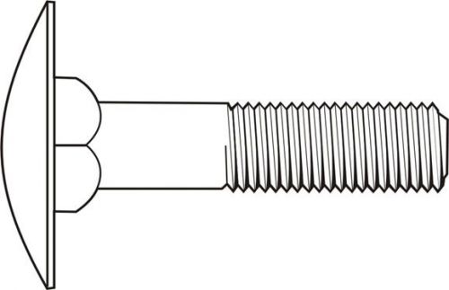 5/16-18x1 1/2 Step Bolt UNC Plain Finish, Pk 425