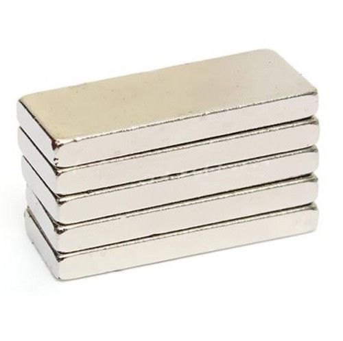 5pcs Strong N52 Neodymium Magnets Block NdFeB Rare Earth Craft DIY 25x10x3mm