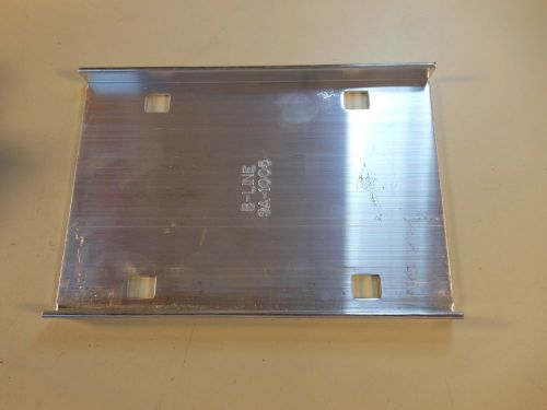 B-LINE 9A-1005 UNIVERSAL SPLICE PLATE 7&#034; X 5&#034; ALUMINUM