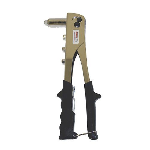 90# heavy duty pop riveter gun kit blind rivet hand tool set gutter repair for sale