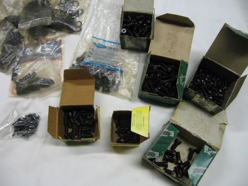 Lot of 250+ Cap Screws, Allen Set Screws - Various Sizes - Plus Extra Items