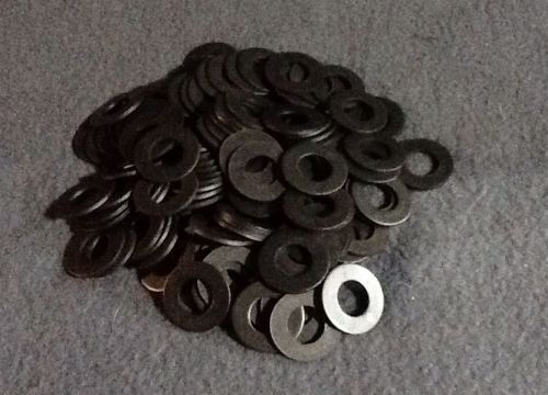 7/16 sae grade 8 flat washers , black finish for sale