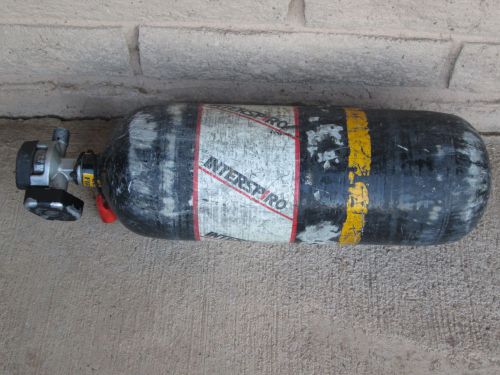 Interspiro Spiromatic 4500psi SCBA tank 2002 mfg date  #1