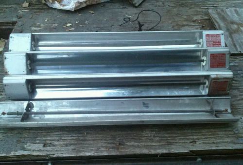 3 used Chromalox Radiant Heaters