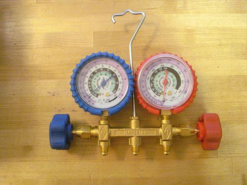 Imperial 496-C AC 2-Valve Manifold Gauge Set | 3 - 36&#034; Hoses /KV2/