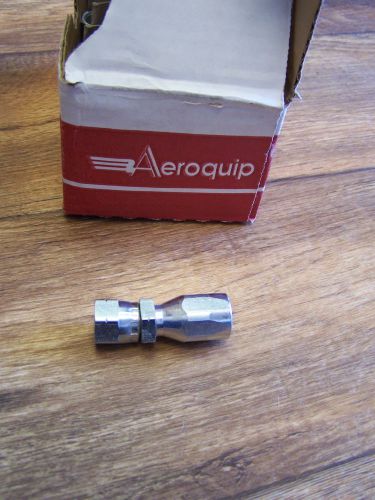 20 New Eaton Aeroquip Hydraulic hose fittings # 4401-6S SAE,Straight,5/8-18