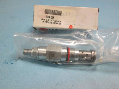 Sun Hydraulics RDDA-LWN VALVE CARTRIDGE   NEW!!