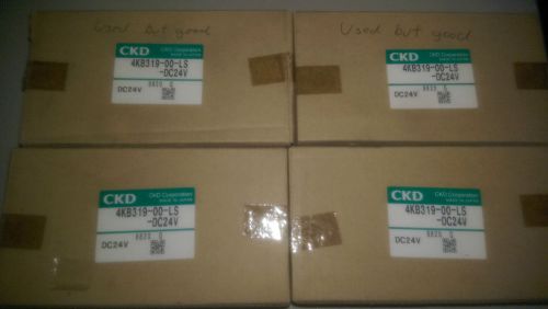 CKD Solenoid Air Valve 4KB319-00-LS- 24V