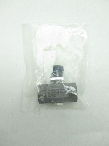 NEW NUMATICS 1FC1K FLOW CONTROL 1/8 IN NPT THREADED NEEDLE VALVE D426776