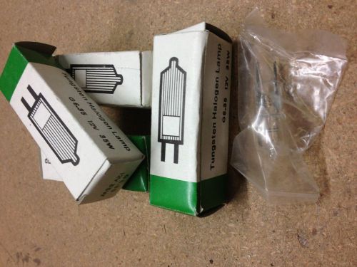 G6.35 (lot of 4) 12V 35W Lamps NIB