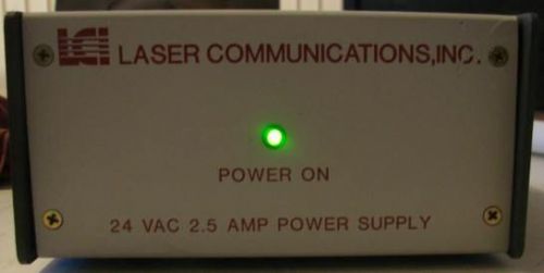 Lci laser communications 24vac 2.5 amp power supply for sale