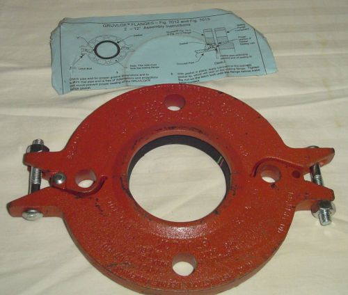 New~gruvlok flange, 3&#034;, iron, 300 psi  grainger p/n 2xeu6 for sale