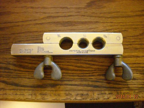 Imperial Eastman 3B787 45 Degree Flaring Tool 5/8&#034; - 3/4&#034; Used