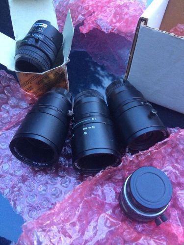 Lot Of 5 Cctv Lens