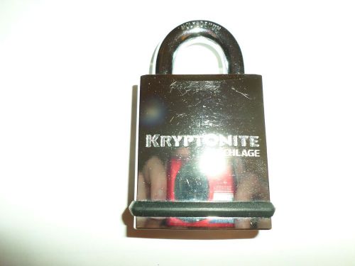 Best Schlage Kryptonite ic core KS41 stainless  padlock w/o core