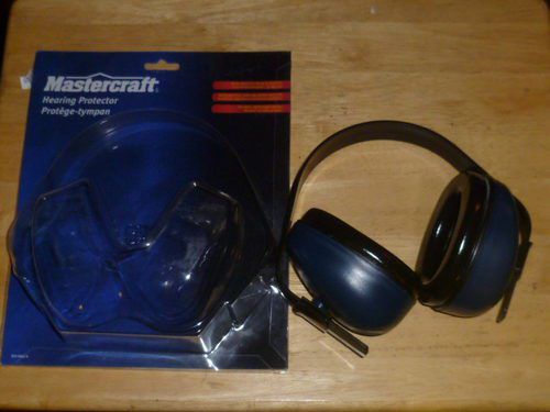 1 PAIR EARMUFFS HEARING PROTECTION NRR 22 MASTERCRAFT