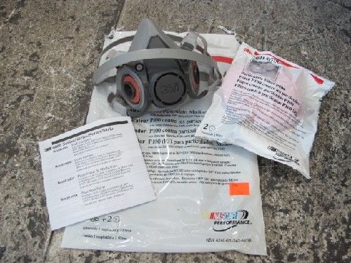 3M 6291/07002 P100 PARTICULATE RESPIRATOR, MEDIUM (NEW)