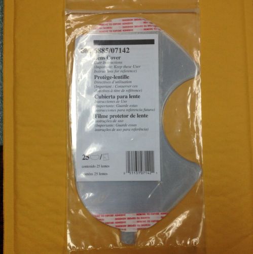 3m 6885 / 07142 faceshield cover for the 6700 6800 6900 full face mask 25/pack for sale