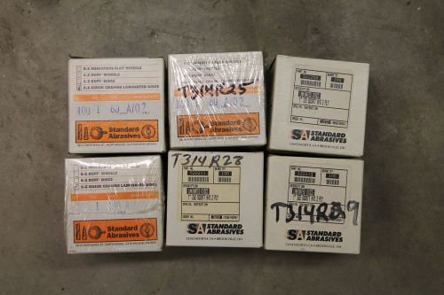 standard abrasives1&#039;&#039; sanding discs lot