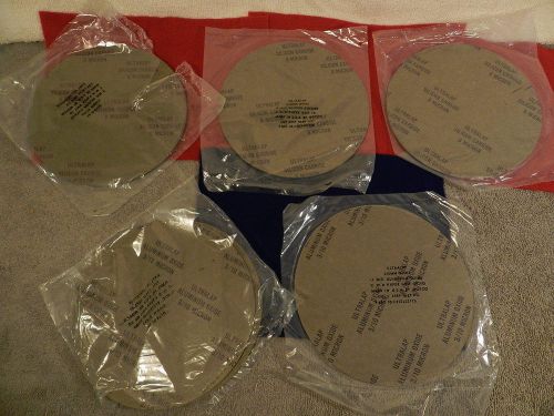 72 Moyco Ultralap 3/10 &amp; 8 Micron Silicon Carbide Oxide MACHINE POLISHING DISKS